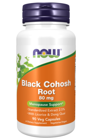 Now Black Cohosh Root 80mg Caps 90's